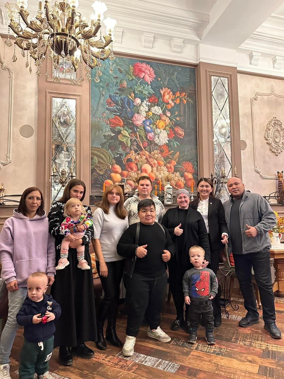 Встреча семей в Караганде