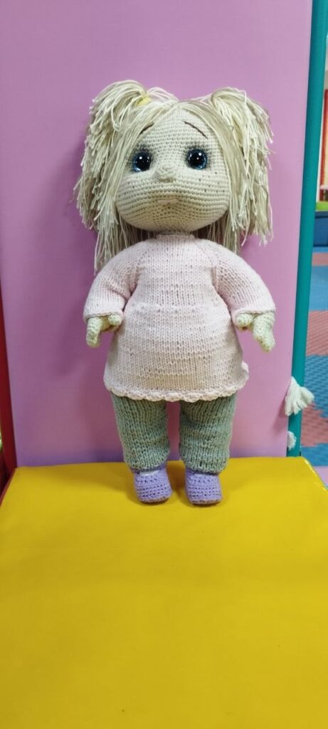 Кукла маскот Ксюша фонда Маленький мир